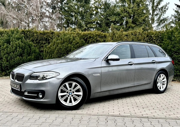 BMW Seria 5 cena 73900 przebieg: 198762, rok produkcji 2016 z Zwoleń małe 781